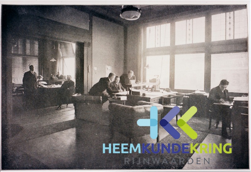 1920 Interieur Bodewes Het Kantoor Tolkamer Coll. G.B.Janssen HKR (1)